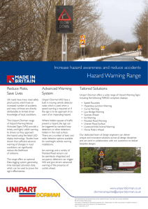Hazard Warning - Unipart Dorman