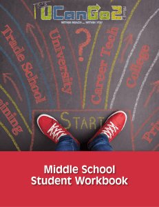 Middle School Student Workbook