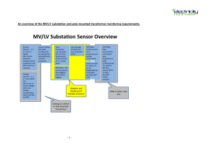 MV/LV Substation Sensor Overview