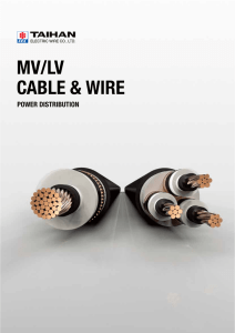 MV/LV WIRE and CABLE