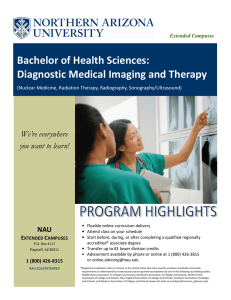 Bachelor of Health Sciences: Diagnostic Medical Imaging