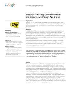 Best Buy Slashes App Development Time and Resources with