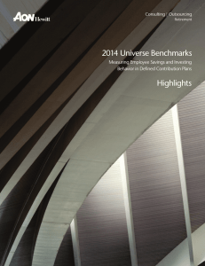 2014 Universe Benchmarks Highlights