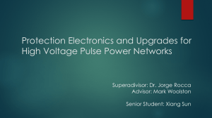 Aspects Of Pulse Forming Network For High Voltage Laser
