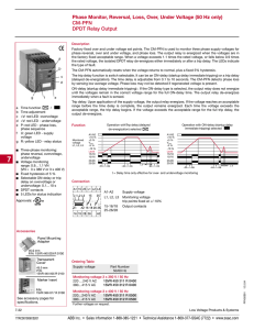 CM-PFN DPDT Relay Output