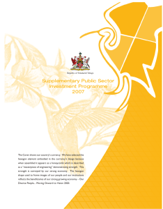 Supplementary Public Sector Investment