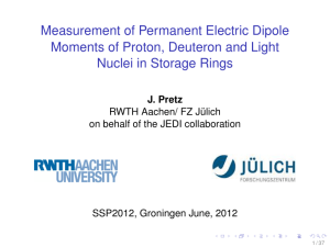 Measurement of Permanent Electric Dipole Moments of Proton