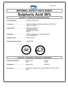 Sulphuric Acid 36%