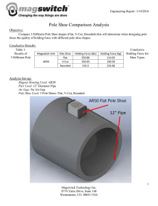 12” Pipe AR50 Flat Pole Shoe Pole Shoe Comparison Analysis