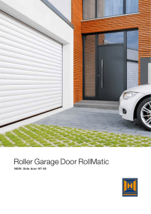 Roller Garage Door RollMatic