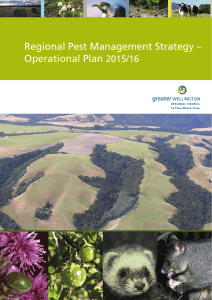 Regional Pest Management Strategy