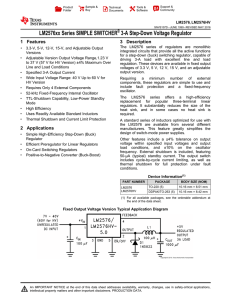 LM2576 - Texas Instruments