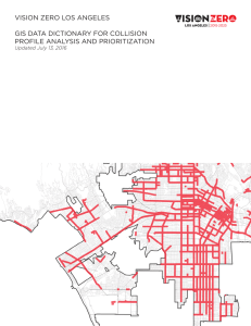 Vision Zero GIS Data Dictionary