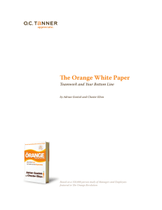 The Orange White Paper