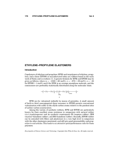 "Ethylene–Propylene Elastomers". In: Encyclopedia of Polymer