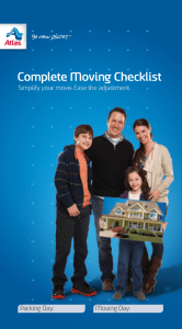 Complete Moving Checklist