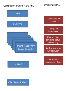 ENROL REGISTER PROGRESS REPORTS (every 6 months