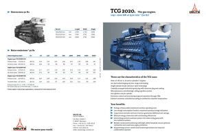 TCG 2020. The gas engine.