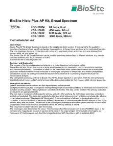 BioSite Histo Plus AP Kit, Broad Spectrum