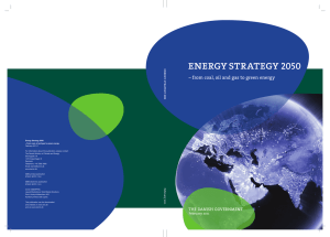 Energy Strategy 2050 – from coal, oil and gas to green energy