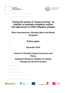 Averchenkova and Zenghelis policy paper December 2014