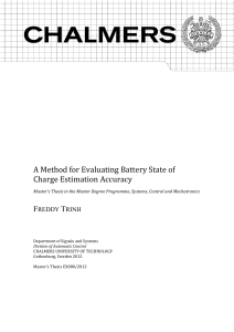 A Method for Evaluating Battery State of Charge Estimation Accuracy