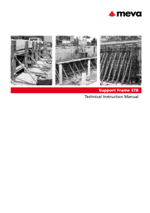 STB Support Frame Technical Instruction Manual