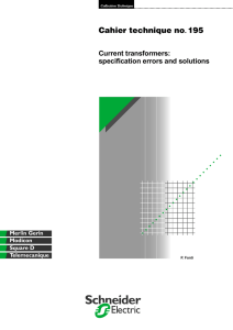 Current transformers: specification errors and solutions