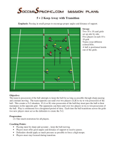 5v2 Keep Away with Transition