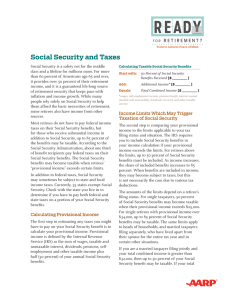 Social Security and Taxes