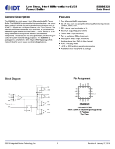 General Description Features Block Diagram Pin Assignment