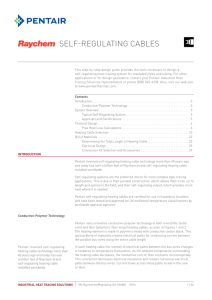 Self-Regulating Design Guide