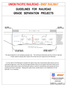 guidelines for railroad grade separation projects