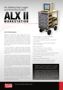 workstation - WB Alloy Welding Products Ltd