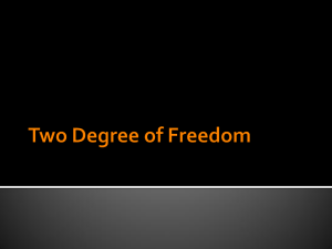 Two Degree of Freedom
