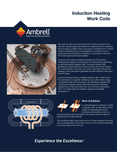 Induction Heating Work Coils