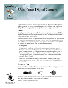 Digital Camera Settings