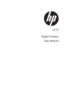 s510 Digital Camera User Manual