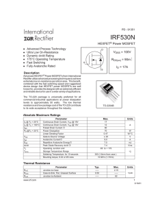 IRF530N - Infineon