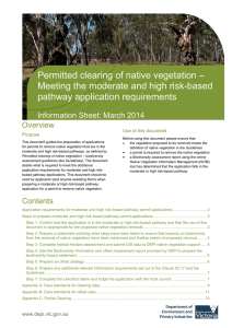 Meeting the moderate and high risk