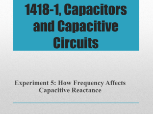1418-1 Experiment 5 How Freq affects Capacitive Reactance 04