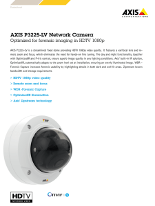 AXIS P3225-LV Network Camera