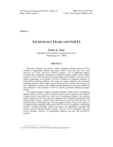 technology trade and nafta