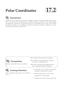 Polar Coordinates