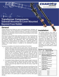 Transformer Components Sidewall Mounted