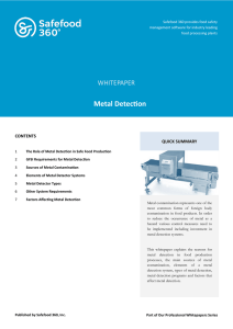 Metal Detection