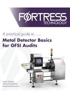 Fortress Technology Metal Detector Basics + Audit