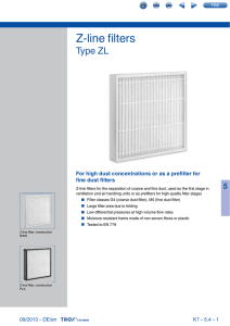 Z-line filters – Type ZL