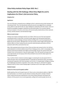 China Policy Institute Policy Paper 2015