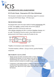 POLYPROPYLENE CHINA MARGIN REPORT ICIS Weekly Margin